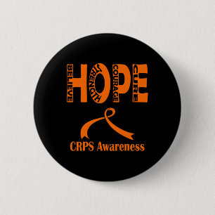 Complex Regional Pain Syndrome Awareness 5 6 Cm Round Badge