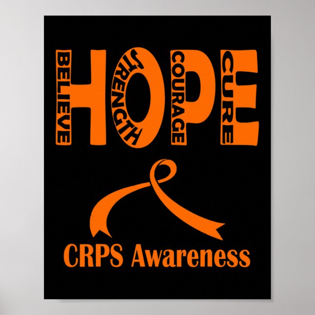 complex regional pain syndrome awareness 5 poster (Front)