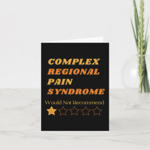 Complex Regional Pain Syndrome Awareness - CRPS Aw Card