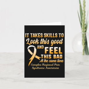 Complex Regional Pain Syndrome Awareness Crps Supp Card