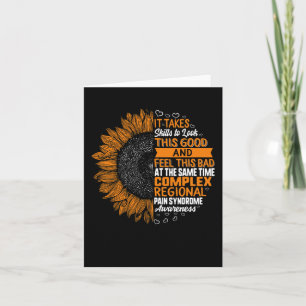 Complex Regional Pain Syndrome Awareness CRPS Supp Card