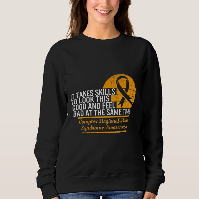 Complex Regional Pain Syndrome Awareness Crps Supp Sweatshirt (Front)