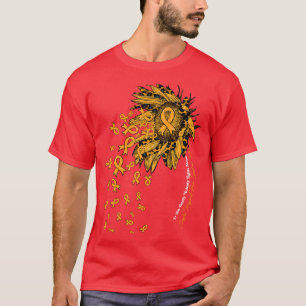 Complex Regional Pain Syndrome Awareness sunflower T-Shirt