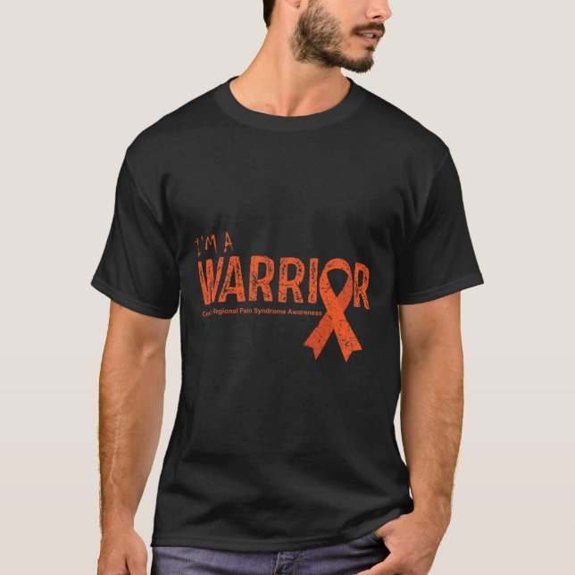 Complex Regional Pain Syndrome Awareness Warrior  T-Shirt (Front)