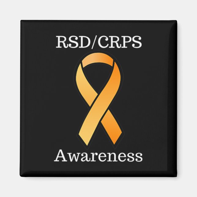 Complex Regional Pain Syndrome CRPS Awareness 2 Si Magnet (Front)