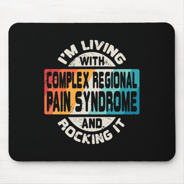 Complex Regional Pain Syndrome  CRPS RSD Awareness Mouse Mat (Front)