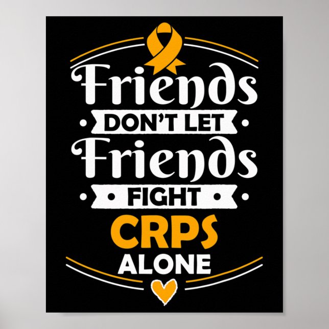 Complex Regional Pain Syndrome Gift - Algodystroph Poster (Front)