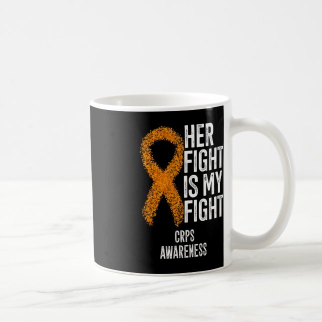 Complex Regional Pain Syndrome Her Fight Is My Fig Coffee Mug (Right)