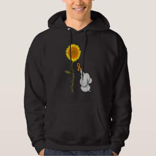 Complex Regional Pain Syndrome Sunflower Baby Elep Hoodie
