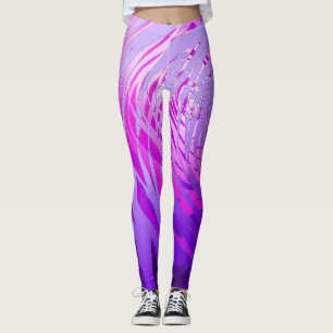 Complex Spiral Purple - Leggings