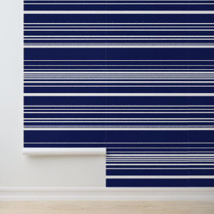 Complex Stripes - Blue Wallpaper