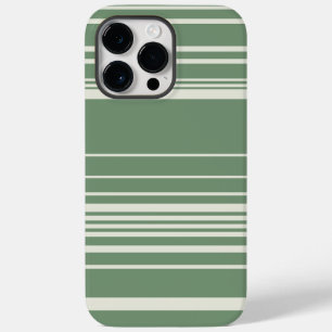 Complex Stripes in Green Case-Mate iPhone 14 Pro Max Case