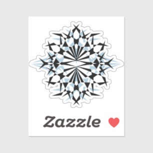 complex structure sticker