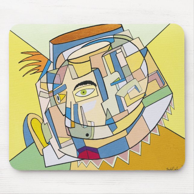 "Complex Thoughts" by Ruchell Alexander Mouse Mat (Front)
