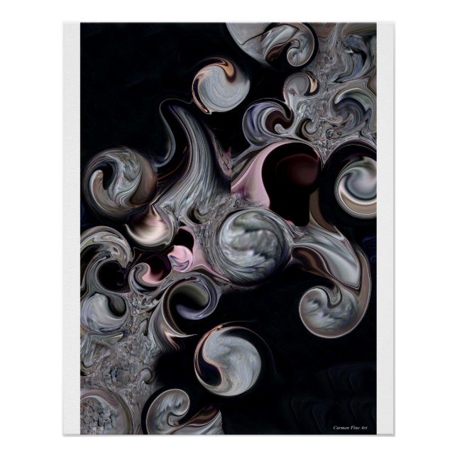 "Complex Vision of Blue Matter",  Poster (Front)