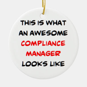 compliance manager, awesome ceramic tree decoration