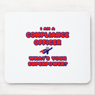 Compliance Officer .. What's Your Superpower? Mouse Mat