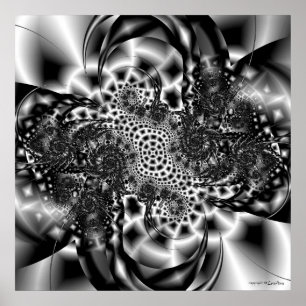 Complicated Grey Poster
