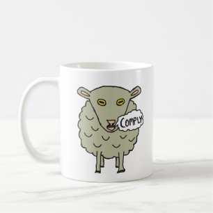 Comply Sheep Coffee Mug