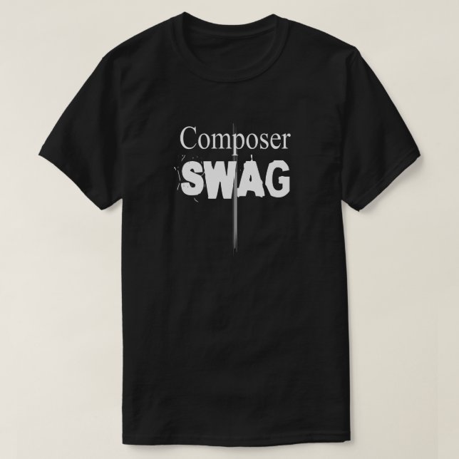 COMPOSER SWAG - Logo1 T-Shirt (Design Front)