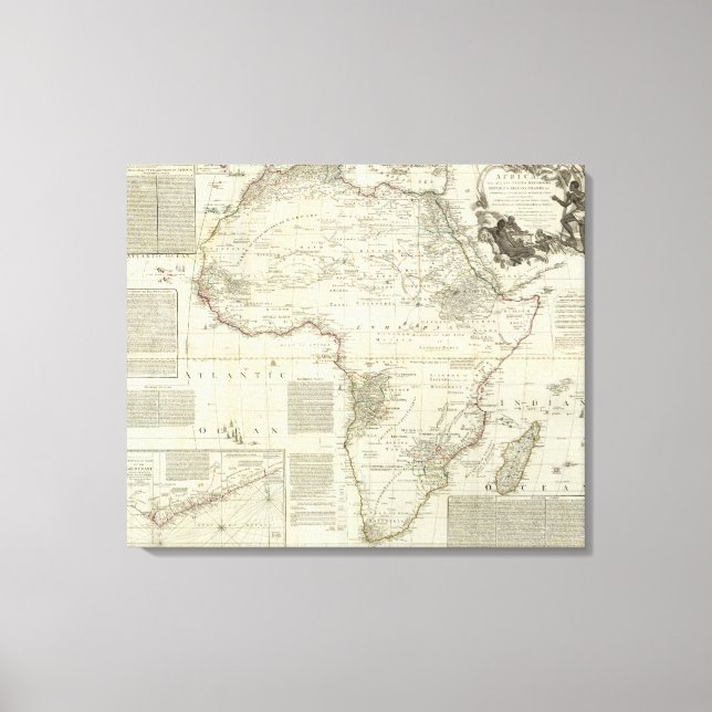 Composite Africa Canvas Print (Front)