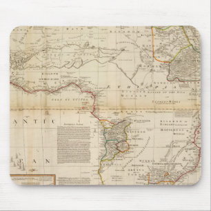 Composite Africa hand coloured map Mouse Mat