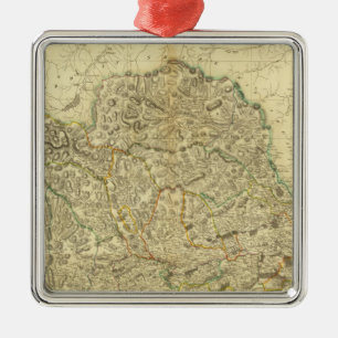 Composite Angusshire Metal Tree Decoration