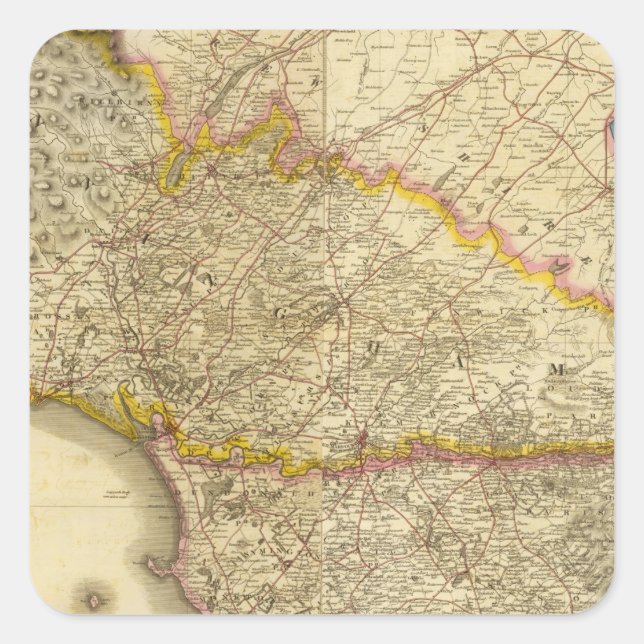 Composite Ayrshire Square Sticker (Front)