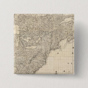 Composite British Empire in America 15 Cm Square Badge
