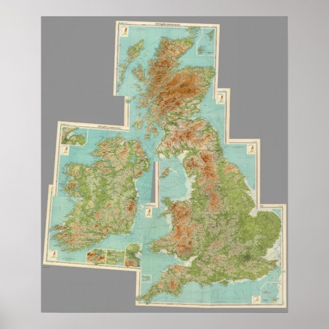Composite British Isles Poster (Front)
