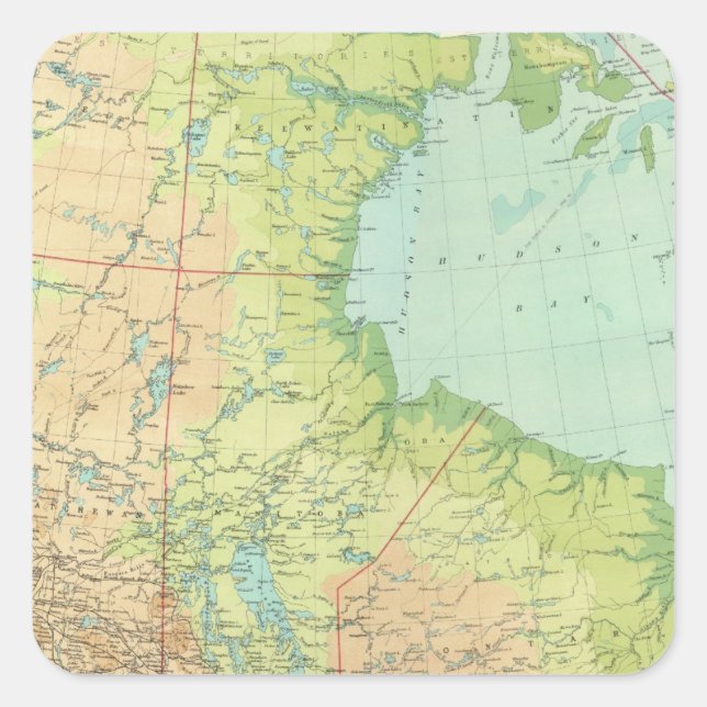 Composite Canada Square Sticker (Front)