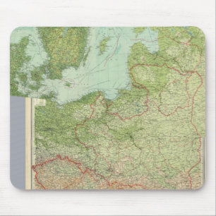 Composite Central Europe Mouse Mat