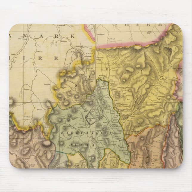 Composite Dumfriesshire 3 Mouse Mat (Front)