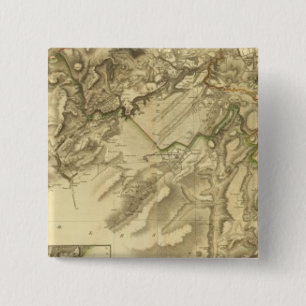 Composite Edinburgh Shire 15 Cm Square Badge