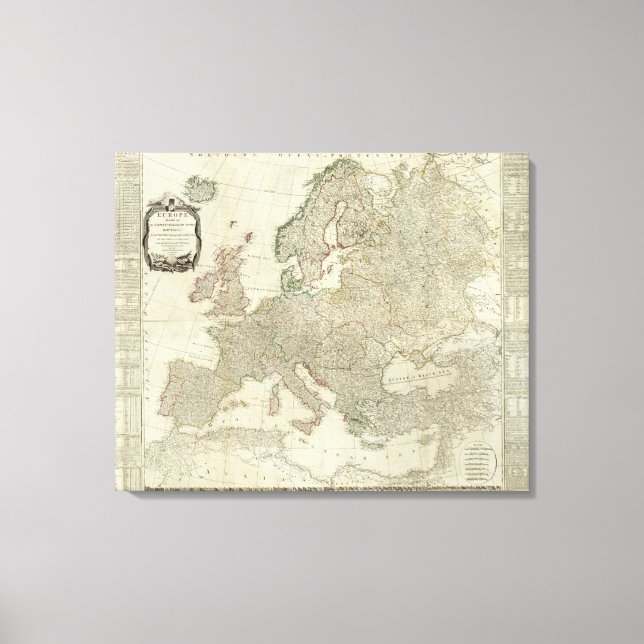 Composite Europe 2 Canvas Print (Front)