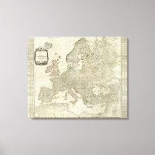Composite Europe 2 Canvas Print