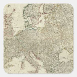 Composite Europe 2 Square Sticker