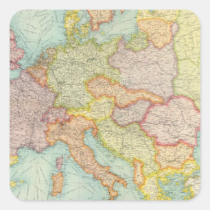 Composite Europe communications Square Sticker