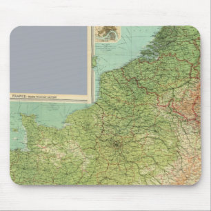 Composite France, Belgium, Holland Mouse Mat