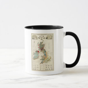 Composite Geological, palaeontological map Mug