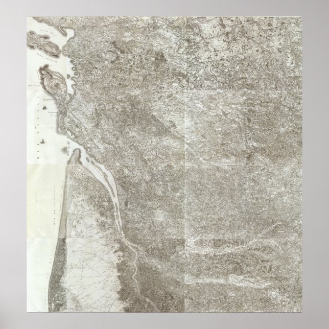 Composite Map of France 3 Poster (Front)