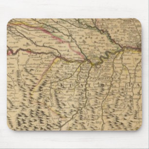 Composite map of Po River Valley Mouse Mat
