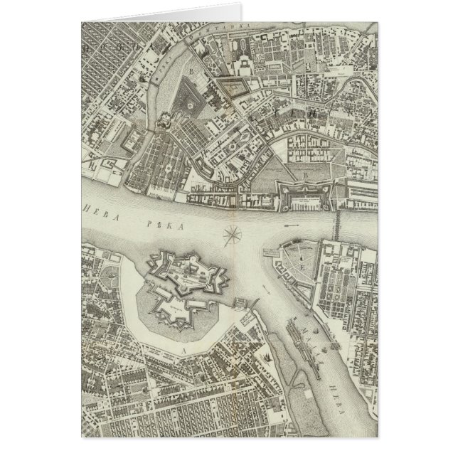 Composite Map of Saint Petersburg (Front)