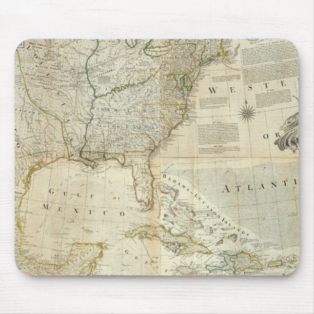 Composite North America Mouse Mat (Front)