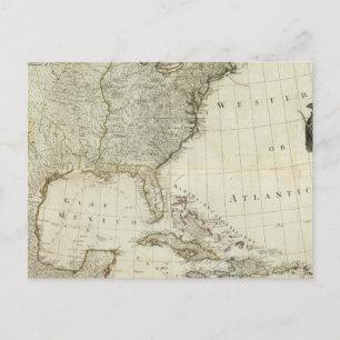 Composite North America, West India Islands Postcard