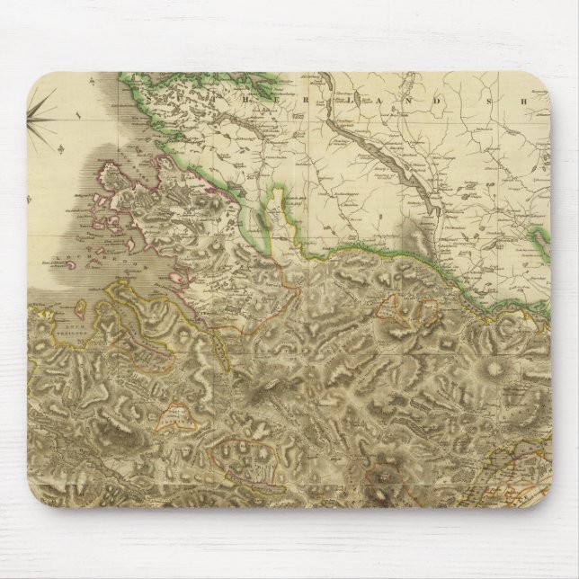 Composite Ross, Cromarty Shires Mouse Mat (Front)