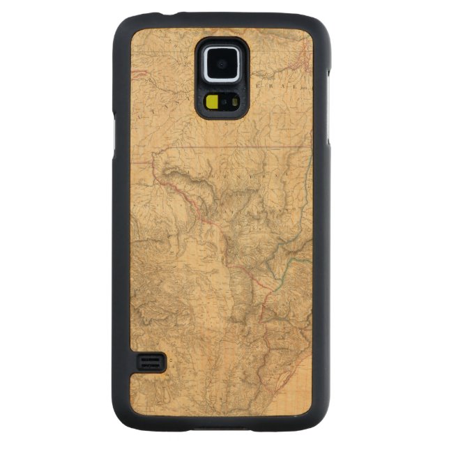 Composite South America 4 Carved Maple Galaxy S5 Case (Back)
