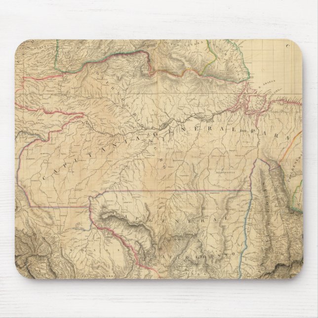Composite South America 4 Mouse Mat (Front)