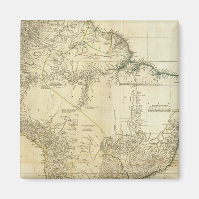 Composite South America Magnet (Front)