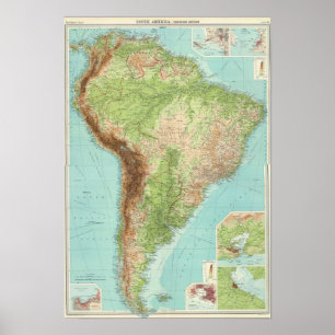 Composite South America Poster
